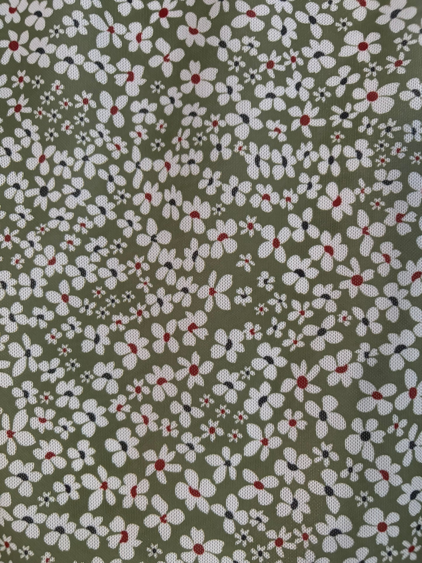 Preloved | Green Flower Skirt