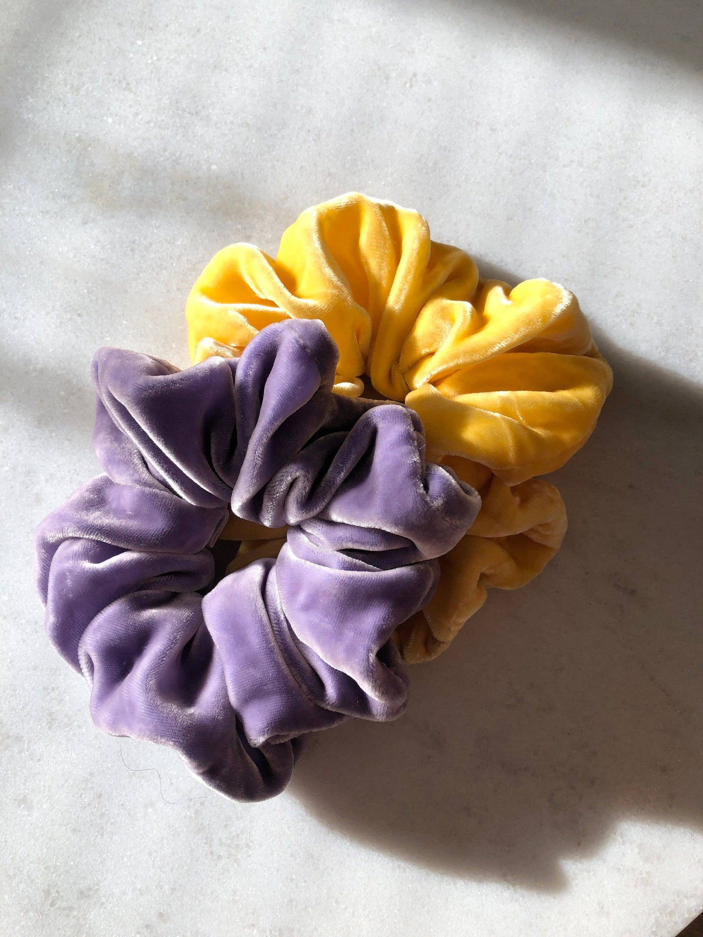 Silk Velvet Scrunchie | Lavender