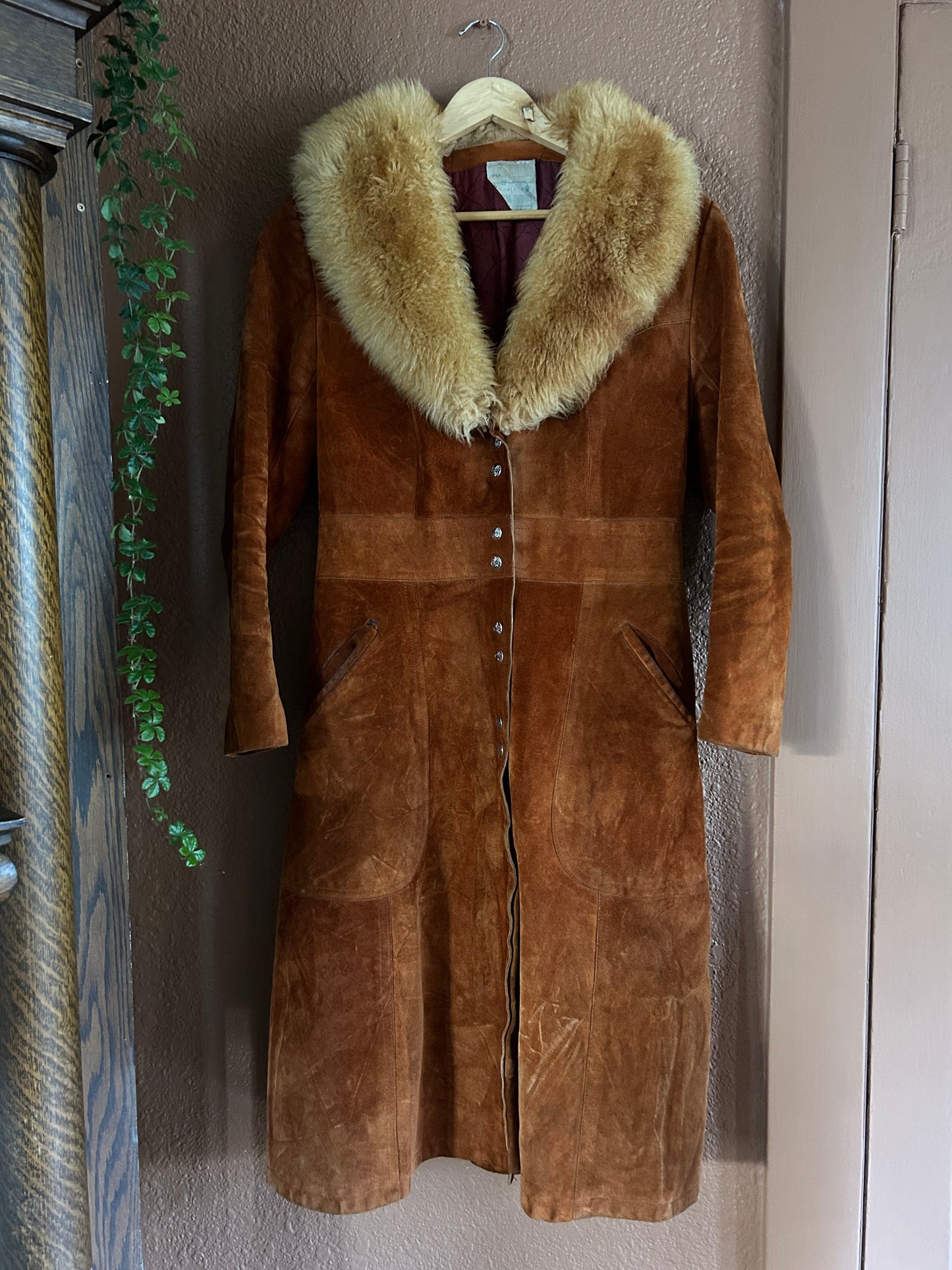Vintage |  1970's Coat Burnt Orange