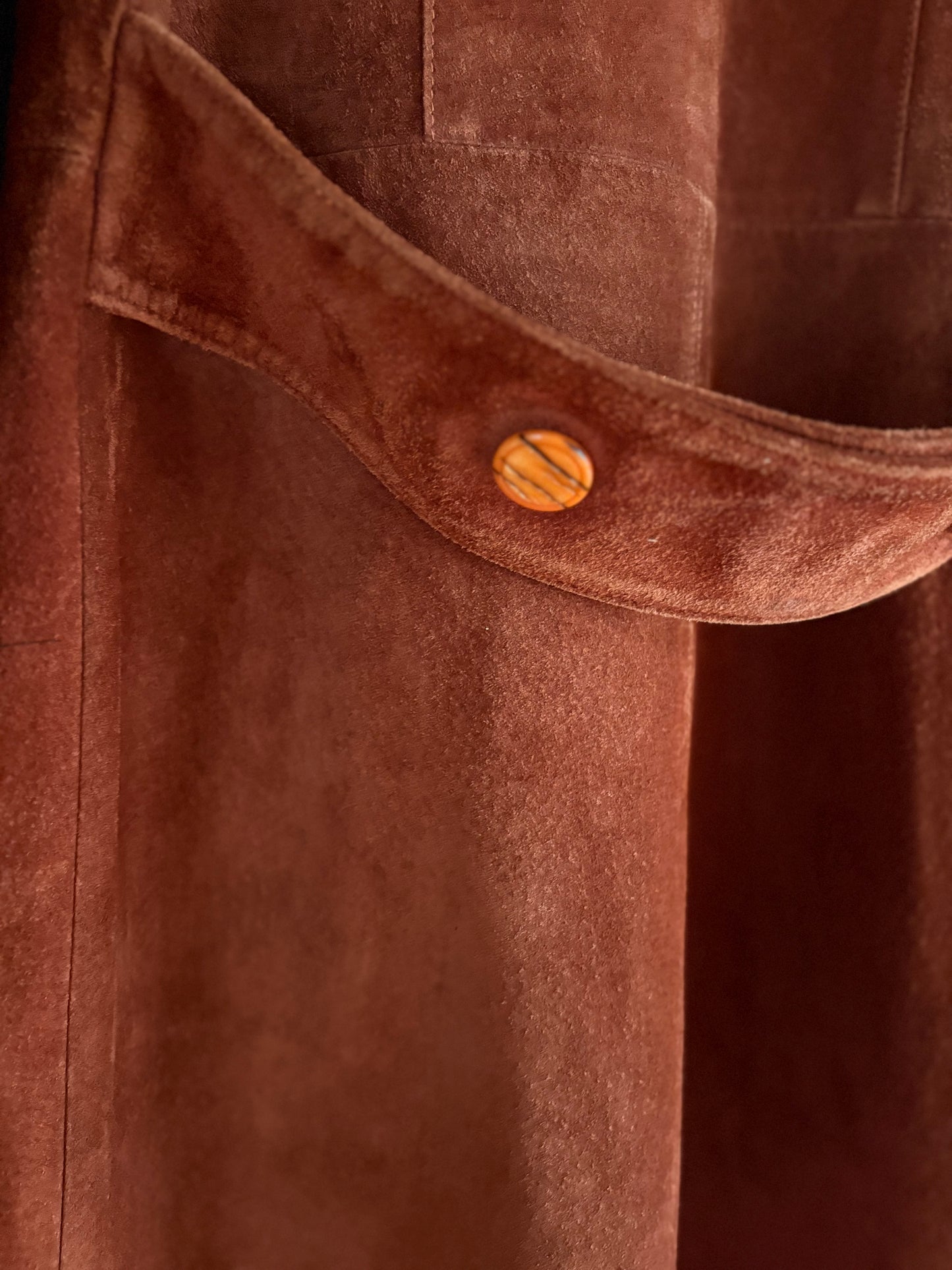 Vintage | 1970's Coat Rust
