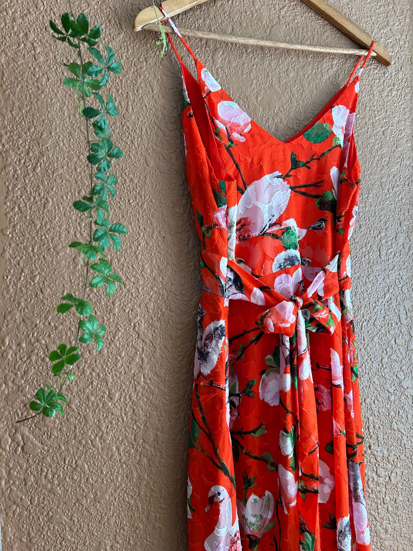 Preloved | Red Swan Dress