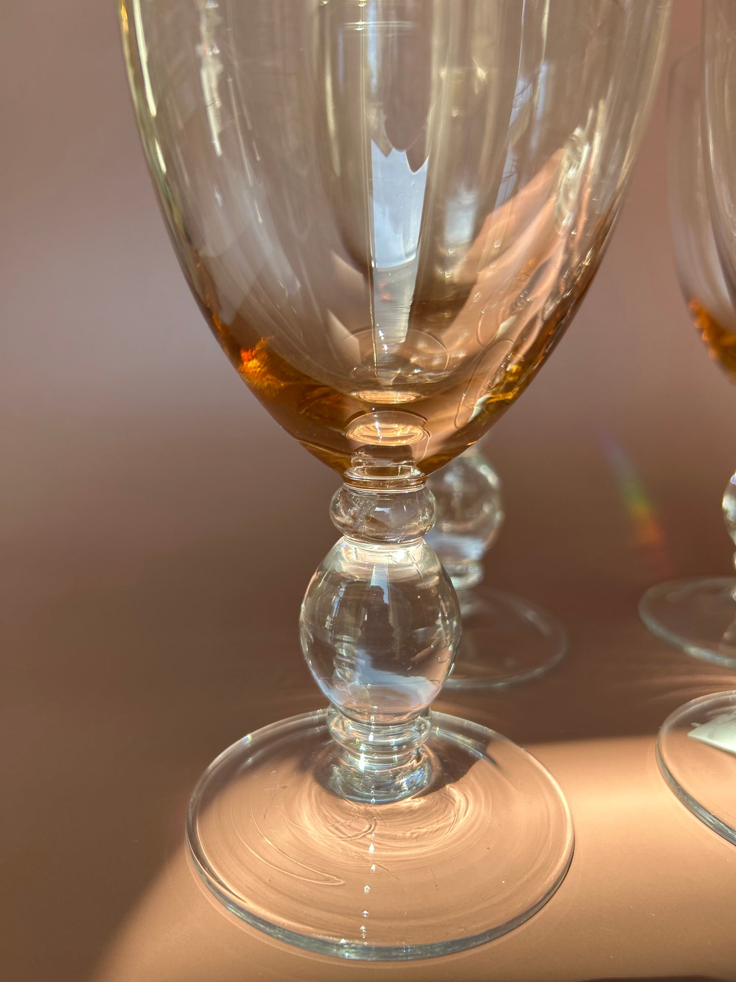 Vintage | Peach Glasses