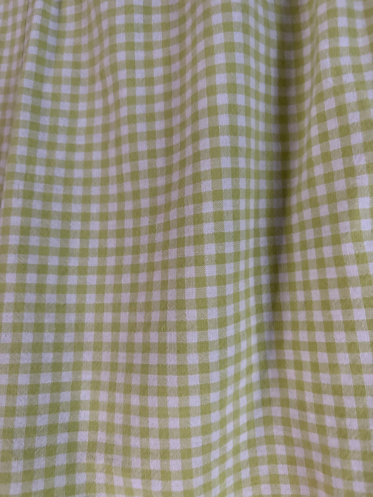 Preloved | Green Gingham Shorts