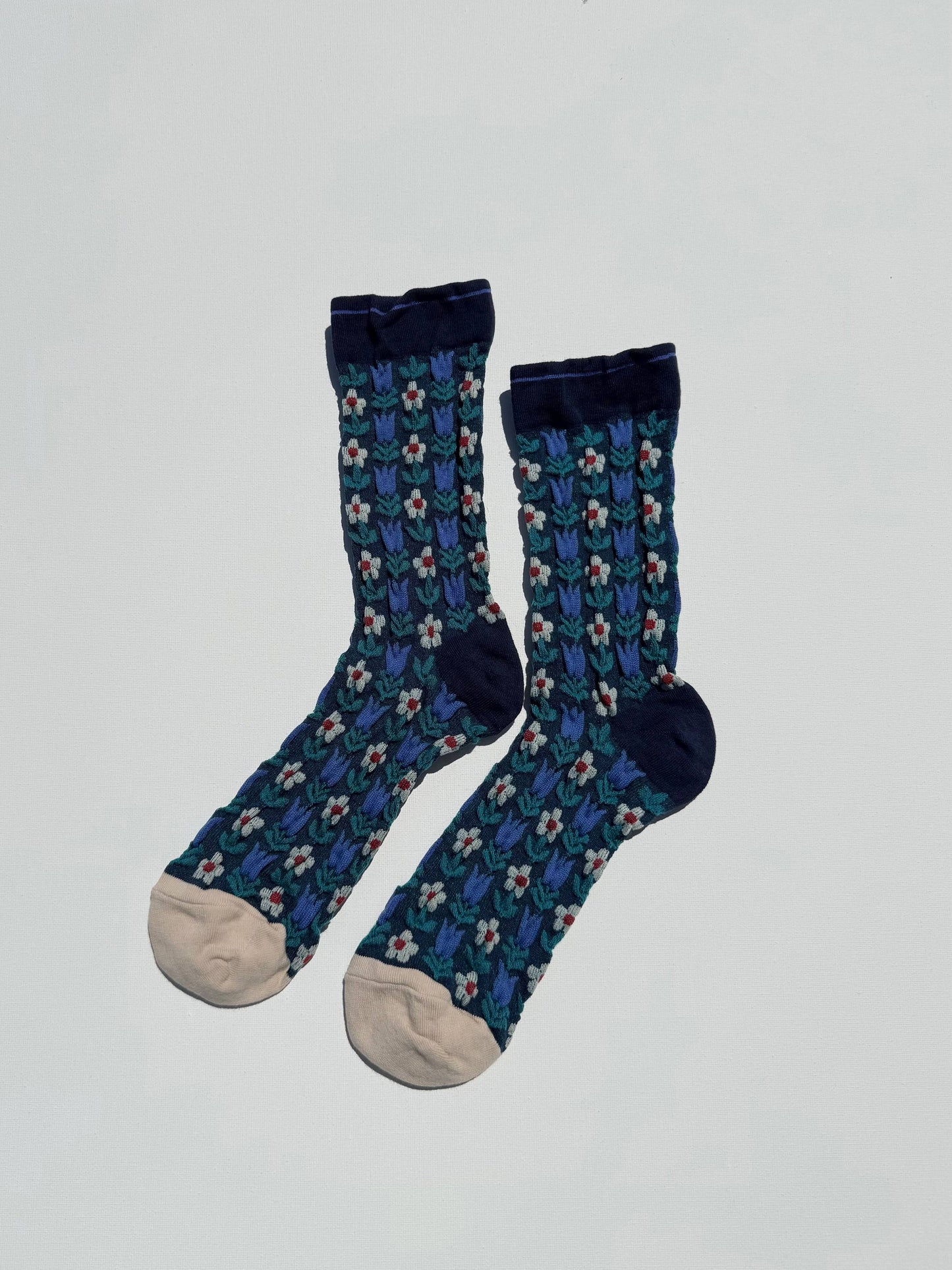 Socks | Tulips Violet