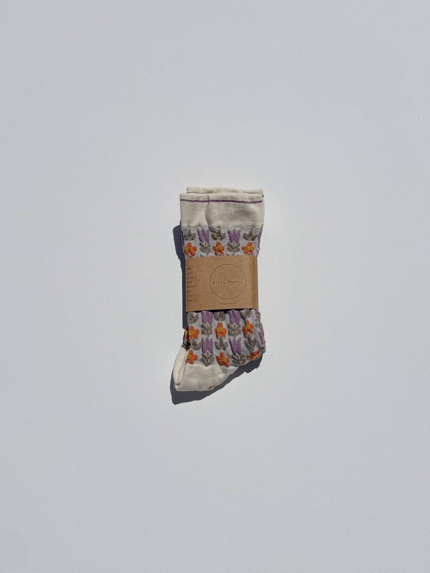 Socks | Tulips Gray