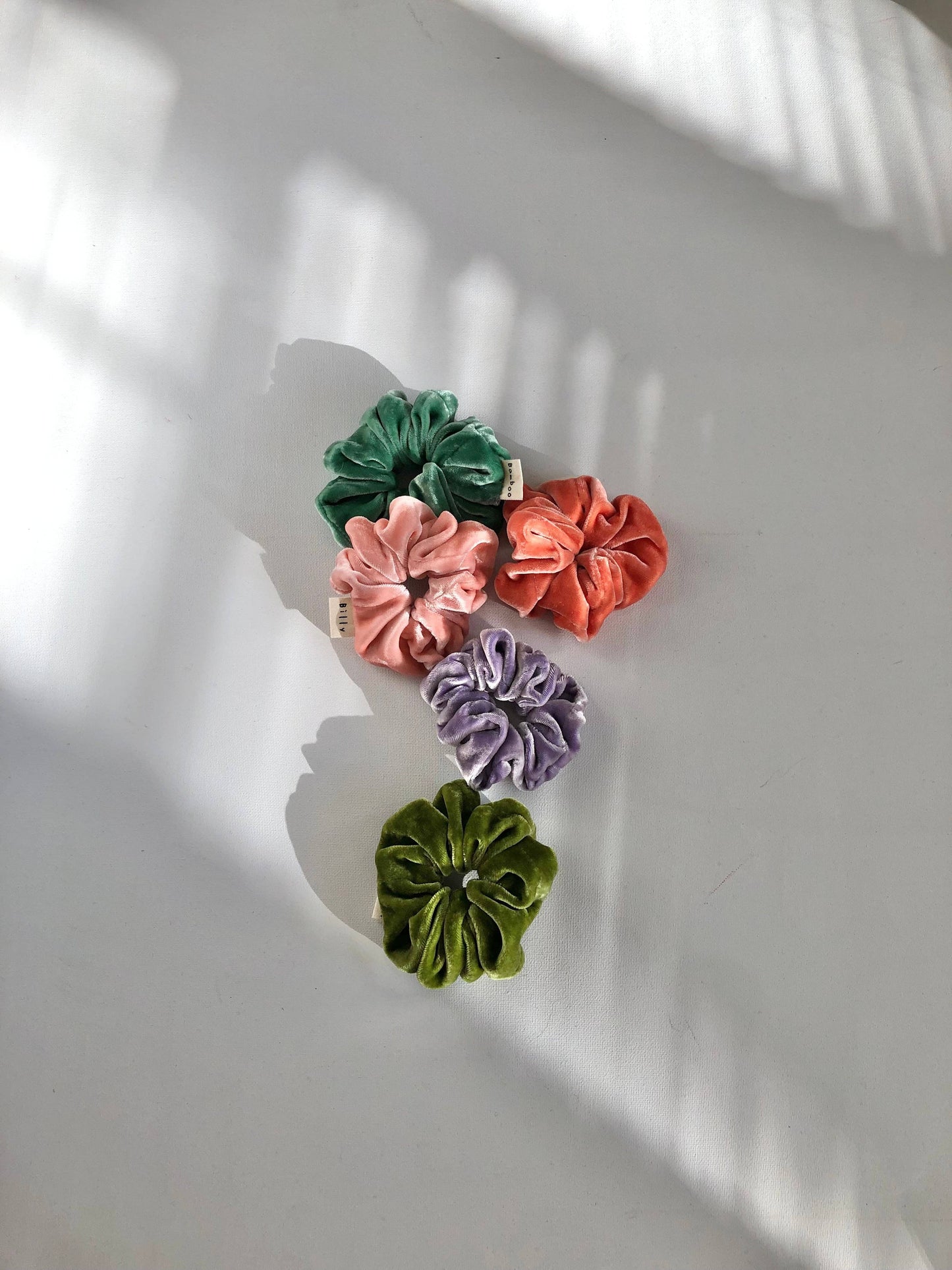 Silk Velvet Scrunchies | Sakura