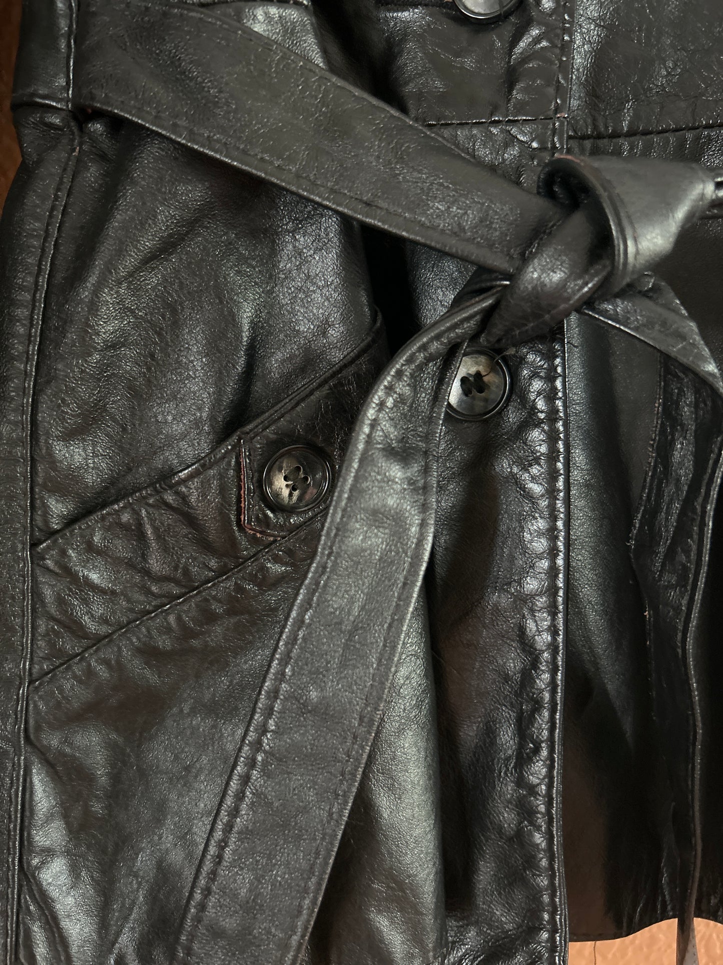 Vintage | Black Leather Jacket