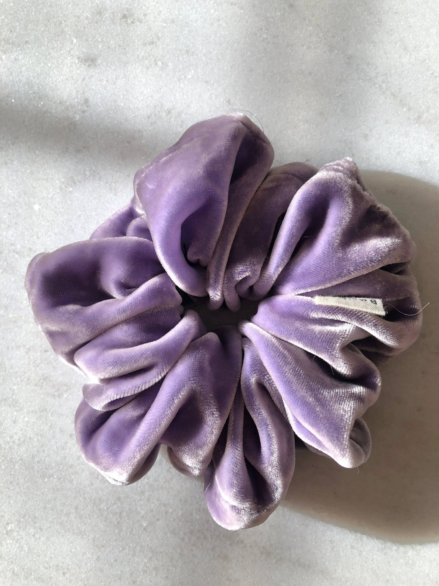 Silk Velvet Scrunchie | Lavender