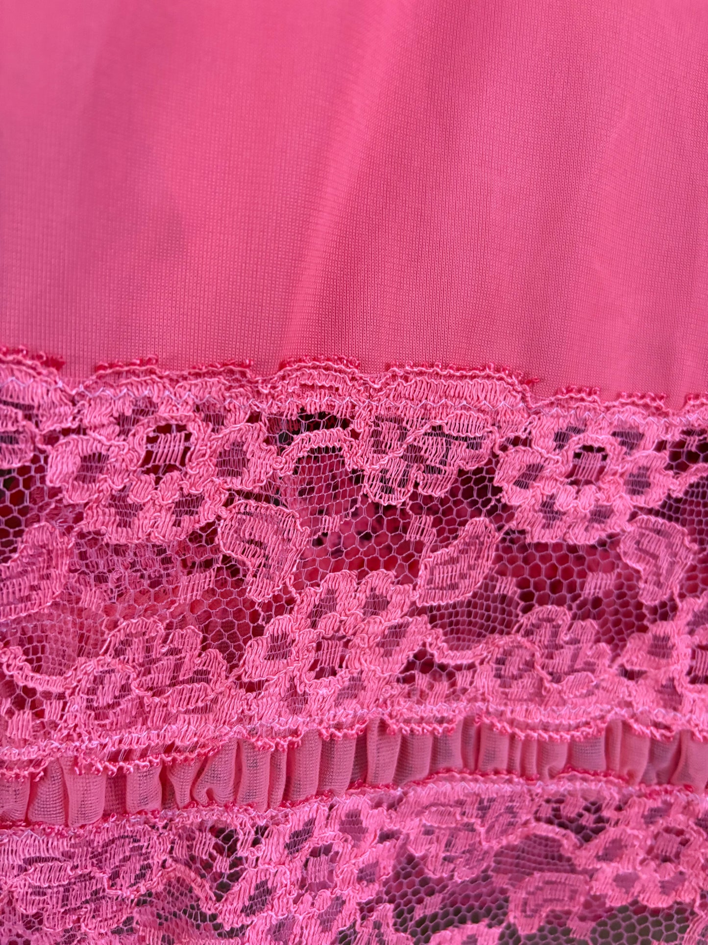 Vintage | Hot Pink Slip Dress