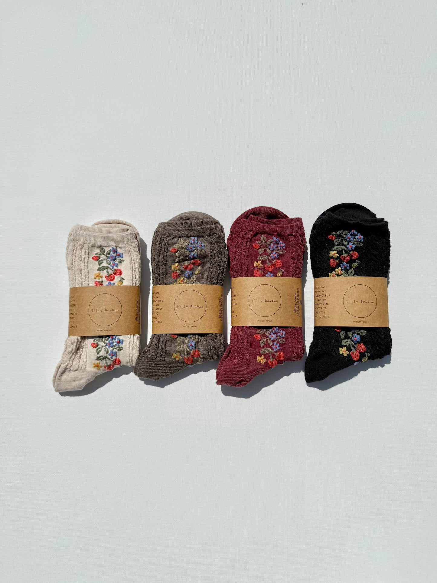Socks | Wild Strawberry Dark Chocolate
