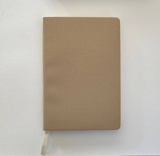 Vegan Leather Notebooks: Brown