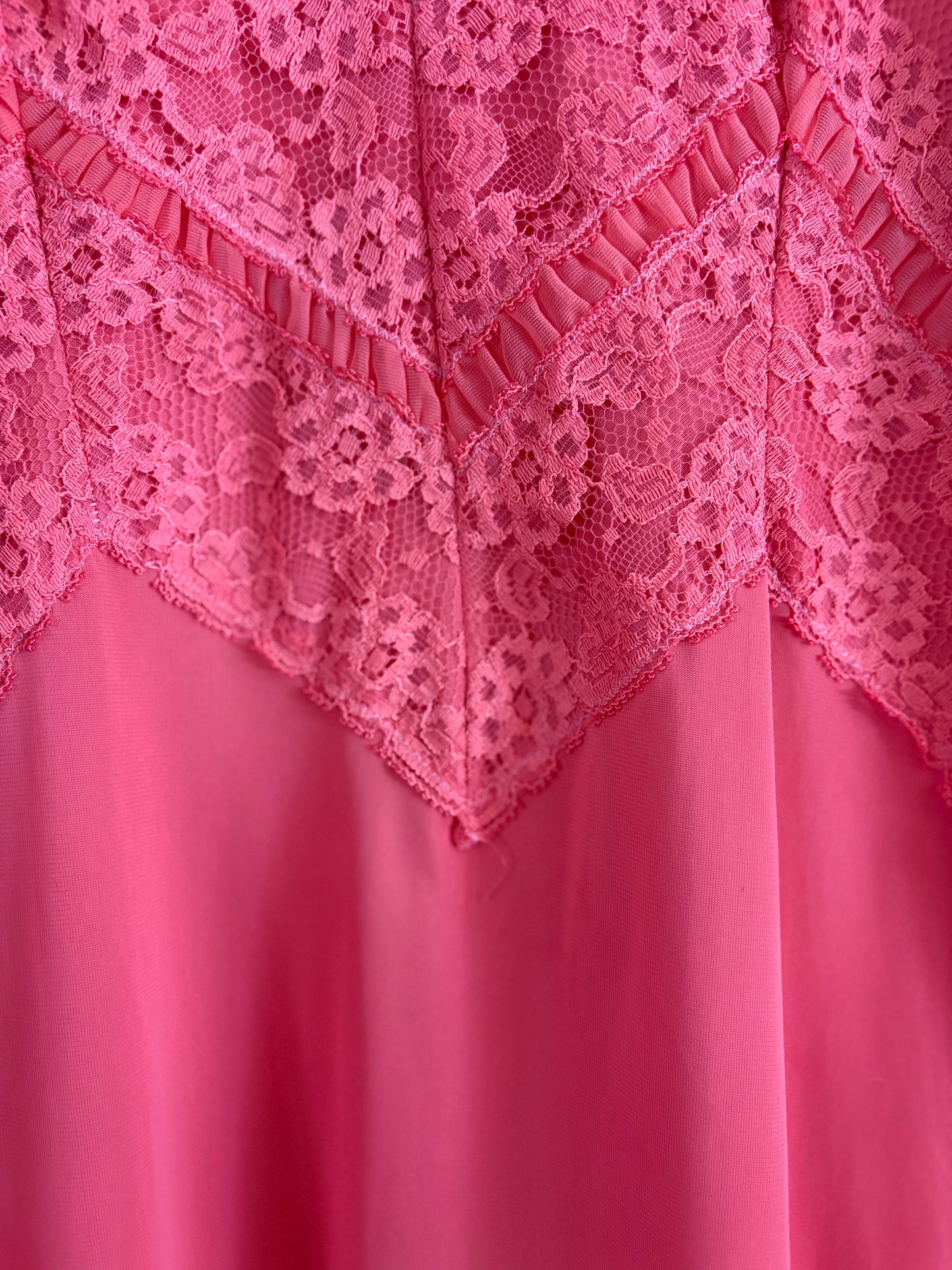 Vintage | Hot Pink Slip Dress