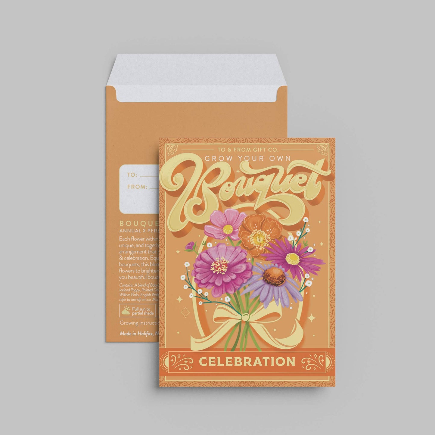 Seed Packet |  Celebrate (Grow Your Own Bouquet)