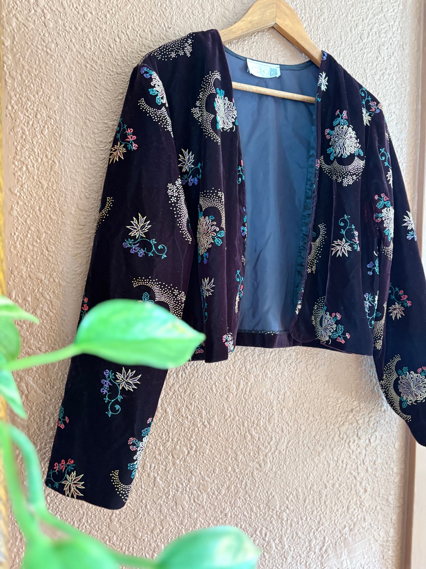 Vintage | Velvet Bolero