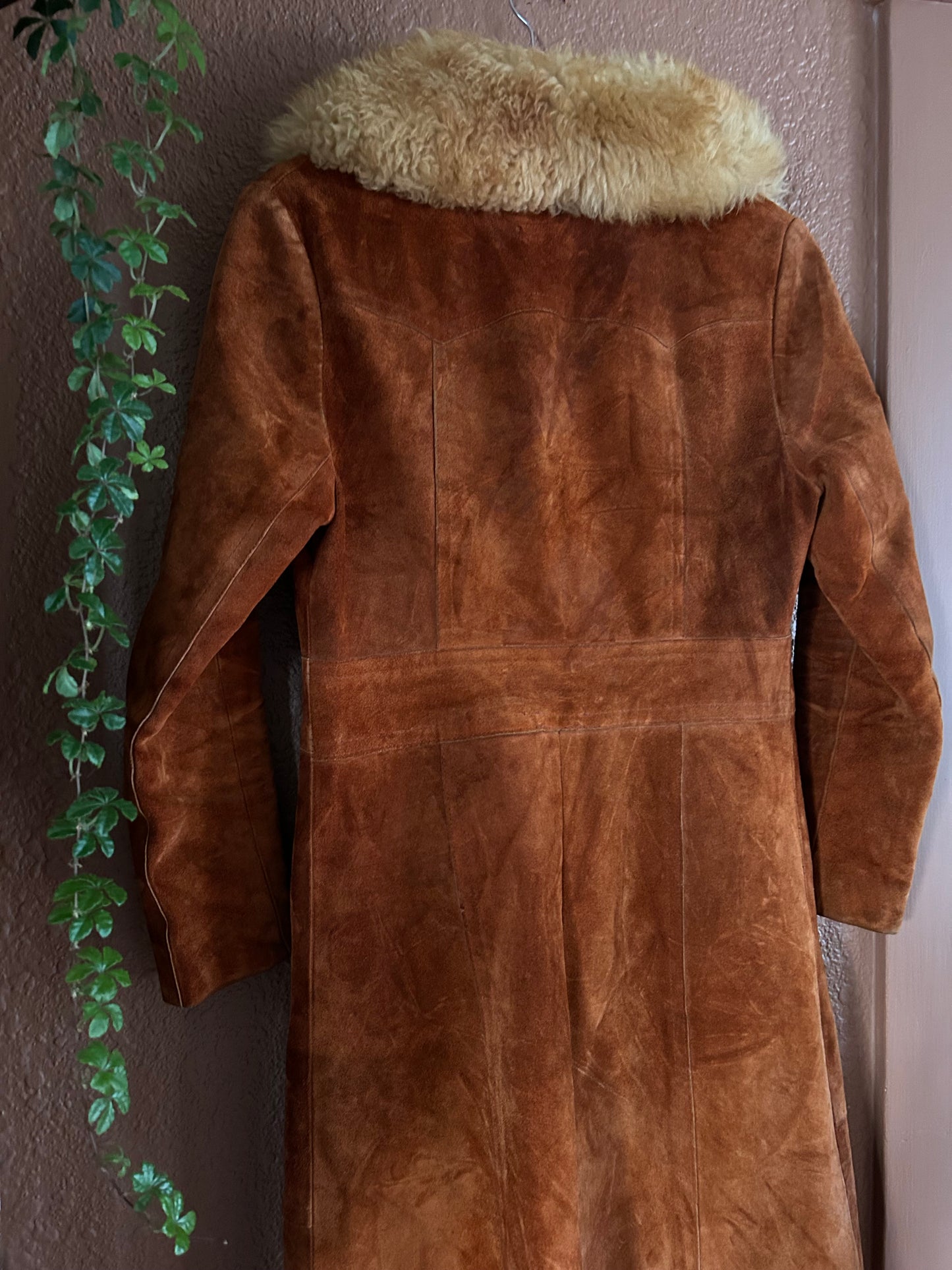 Vintage |  1970's Coat Burnt Orange