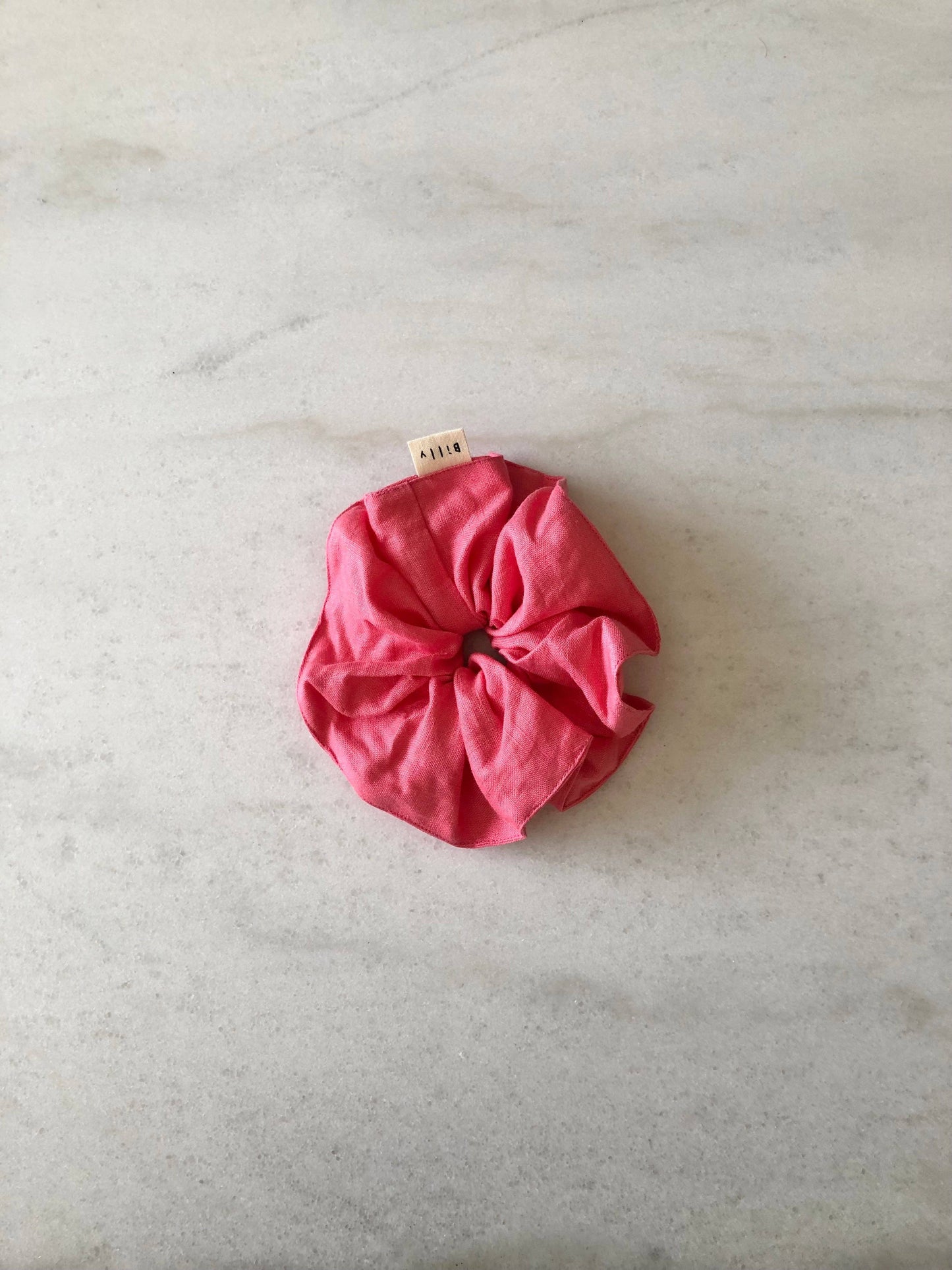 Linen Scrunchie | Rose