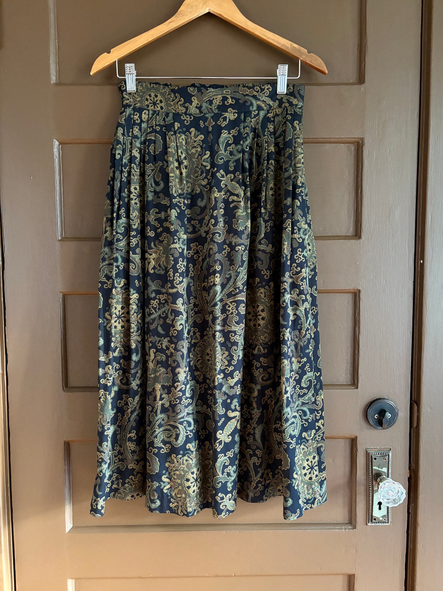 Vintage |  Patterned Skirt