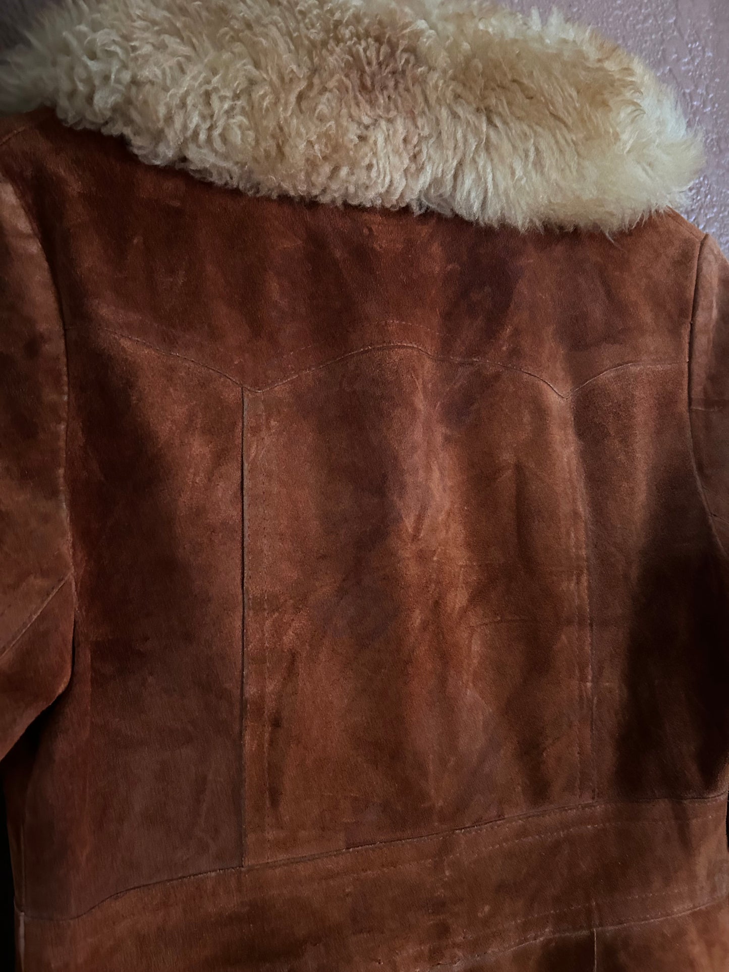 Vintage |  1970's Coat Burnt Orange