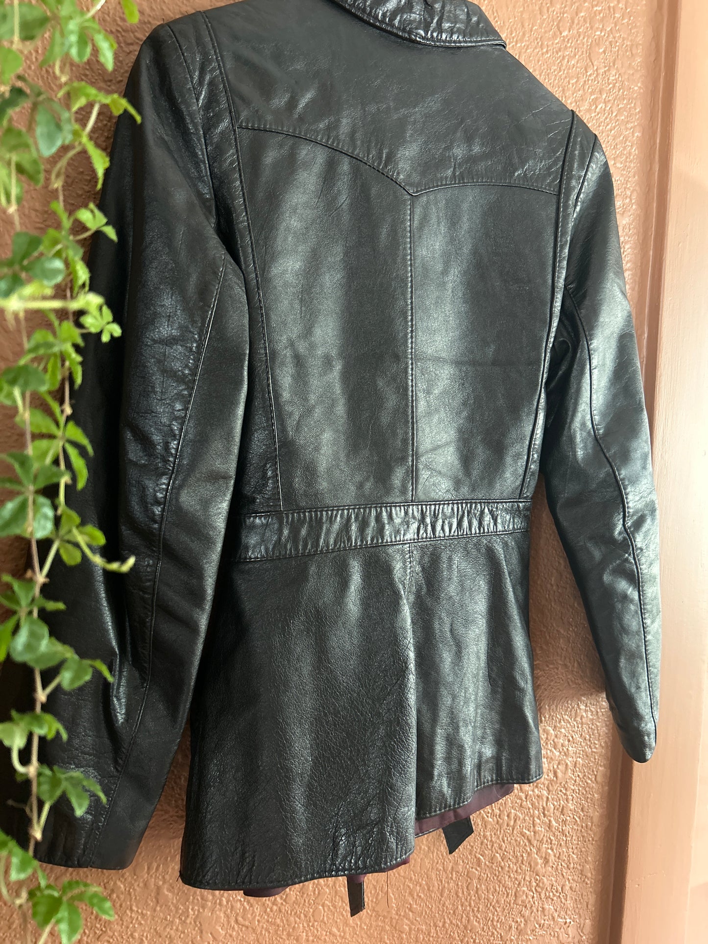 Vintage | Black Leather Jacket