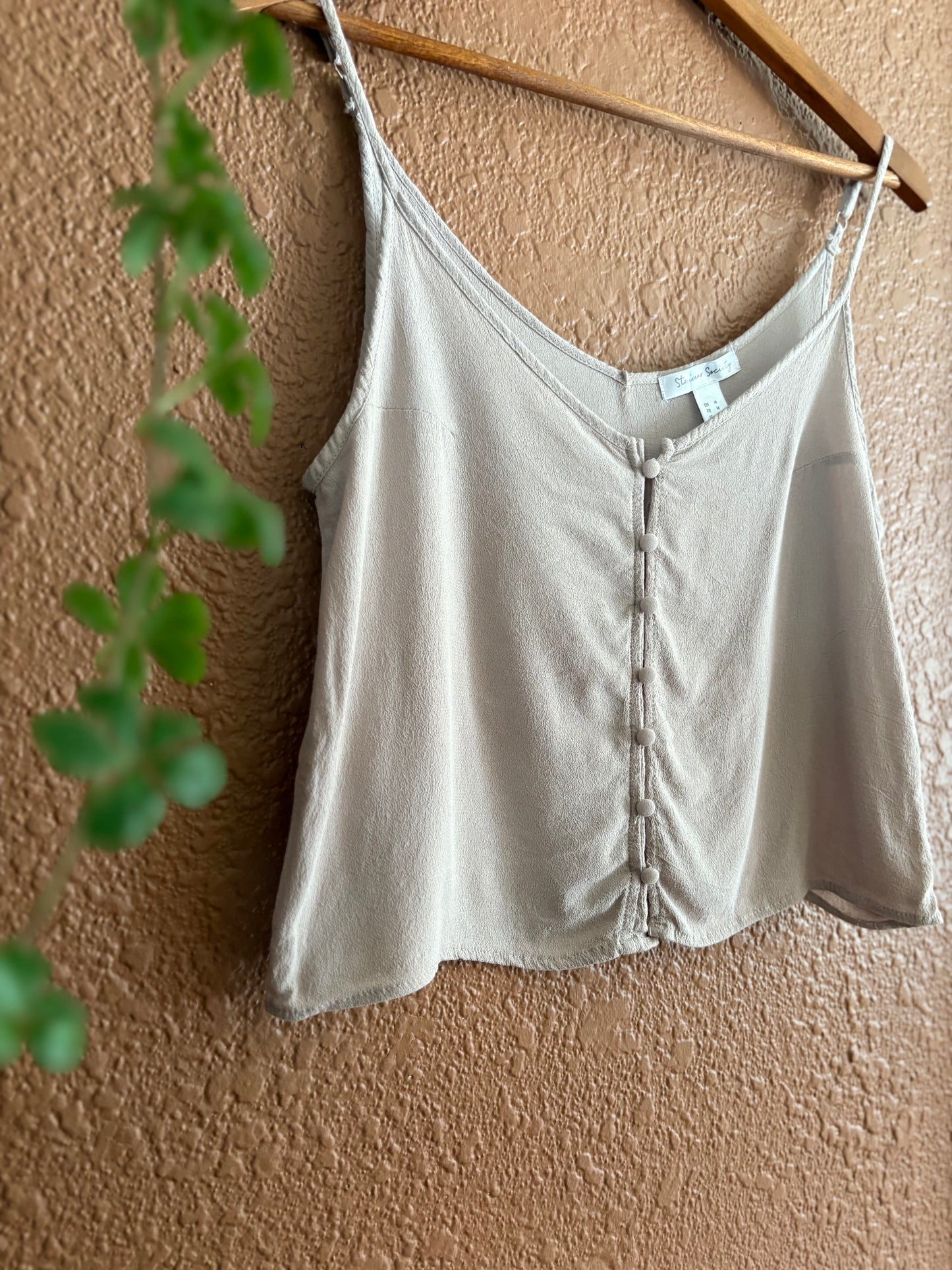 Preloved | Button Up Tank