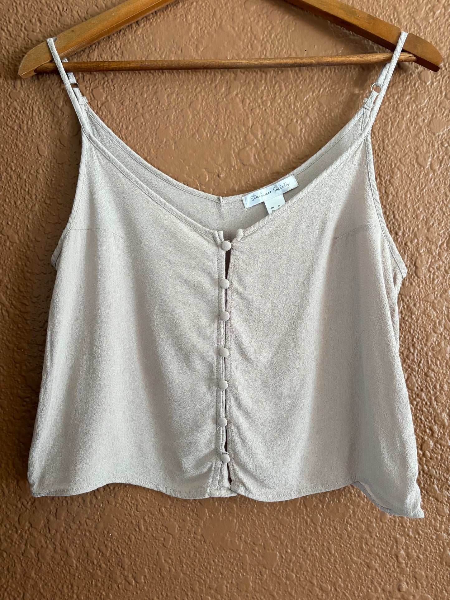 Preloved | Button Up Tank