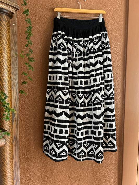 Preloved |  Woven Wrap Skirt