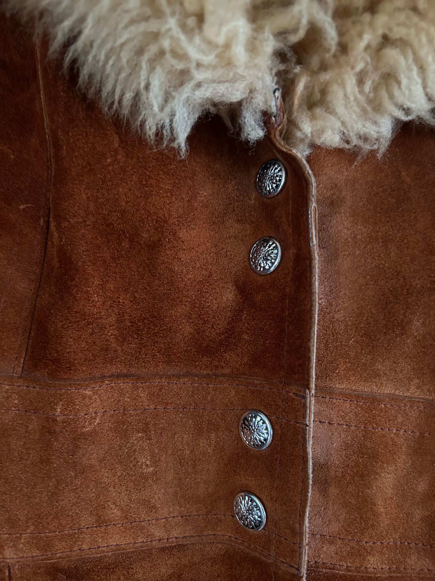 Vintage |  1970's Coat Burnt Orange