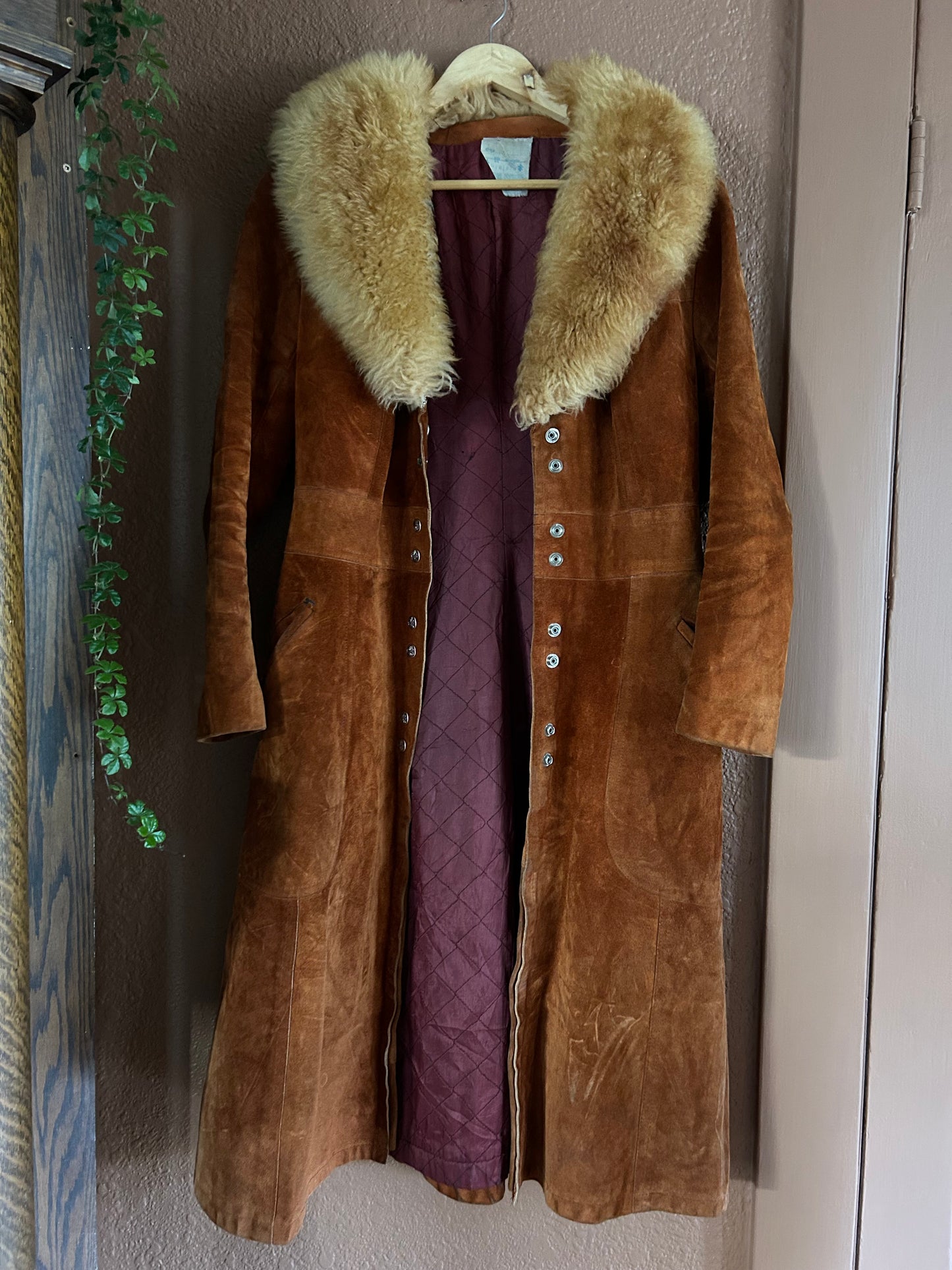 Vintage |  1970's Coat Burnt Orange