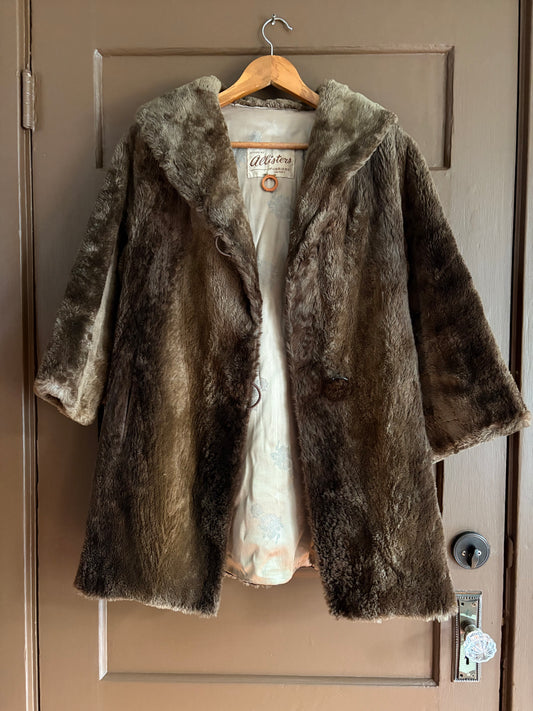 Vintage |  1960's Fur Coat
