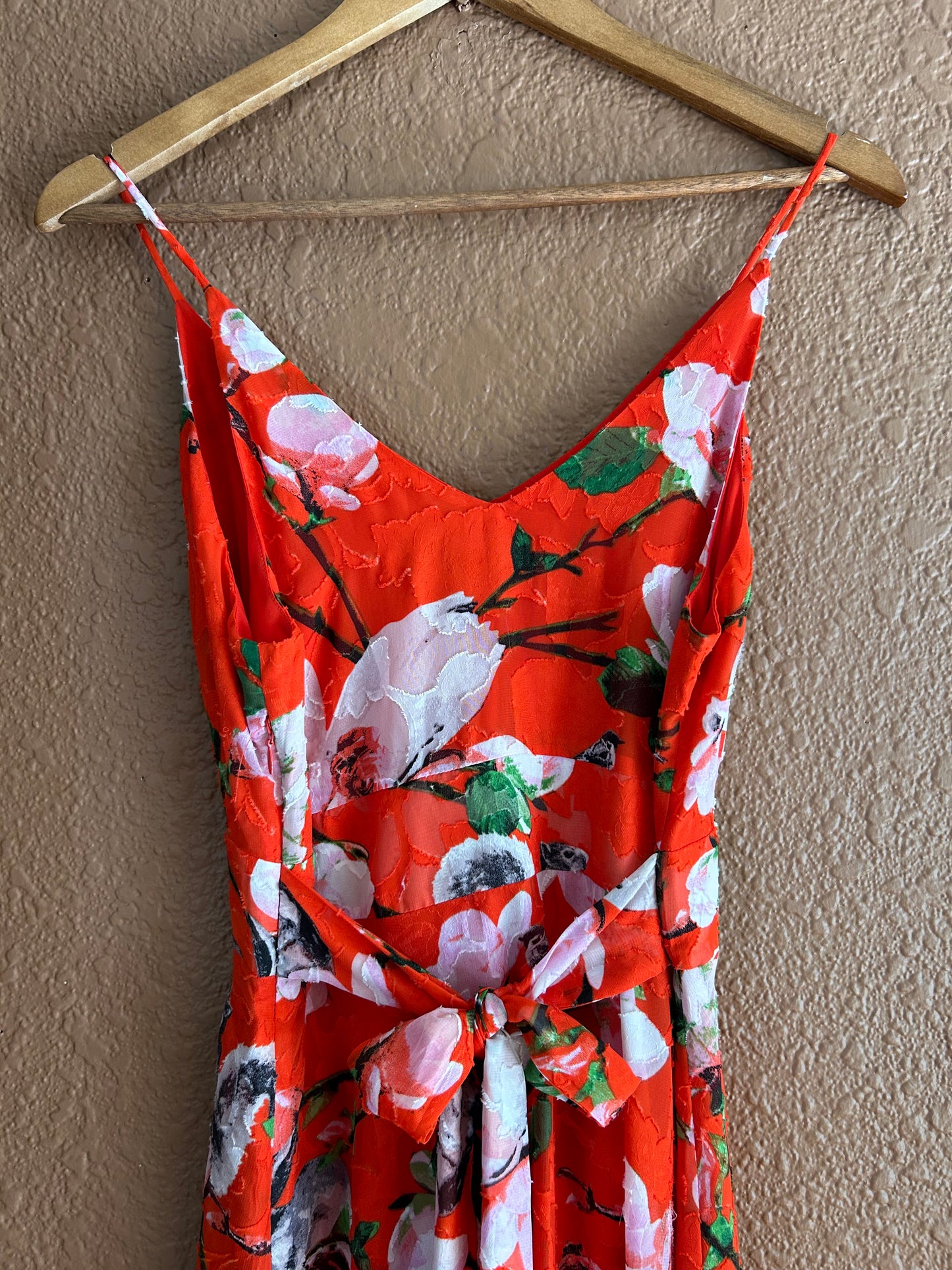 Preloved | Red Swan Dress