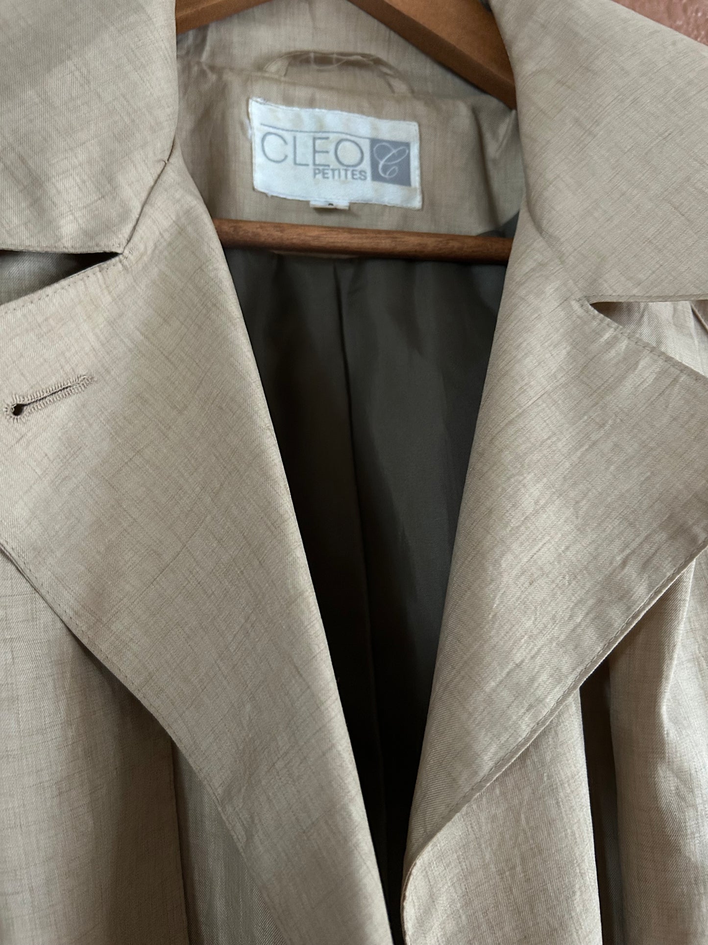 Vintage | Taupe Trench