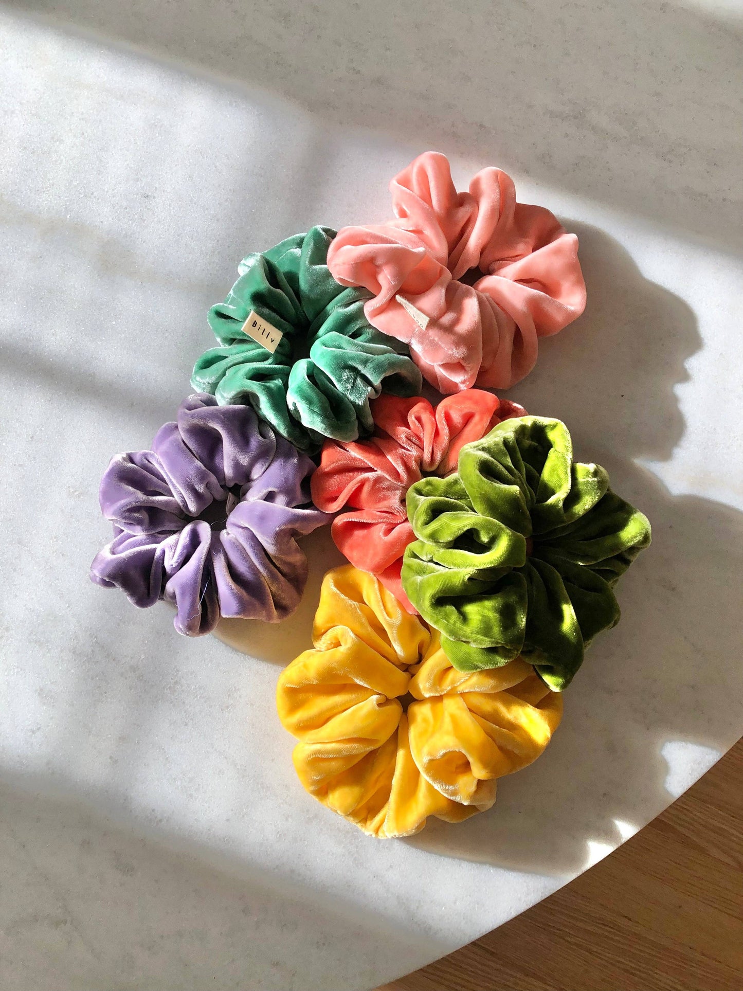 Silk Velvet Scrunchie | Lavender
