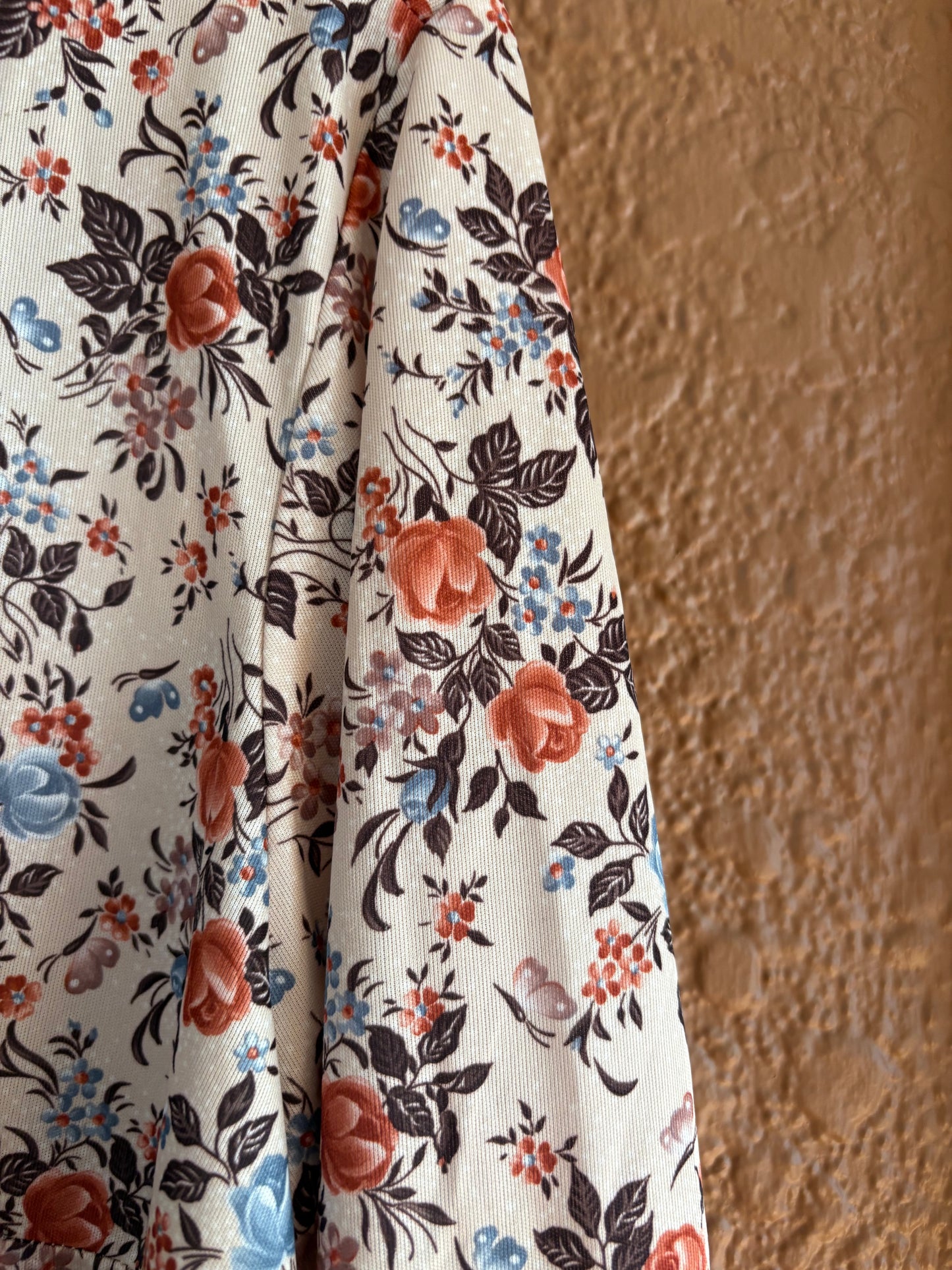 Vintage |  Fall Floral Blouse