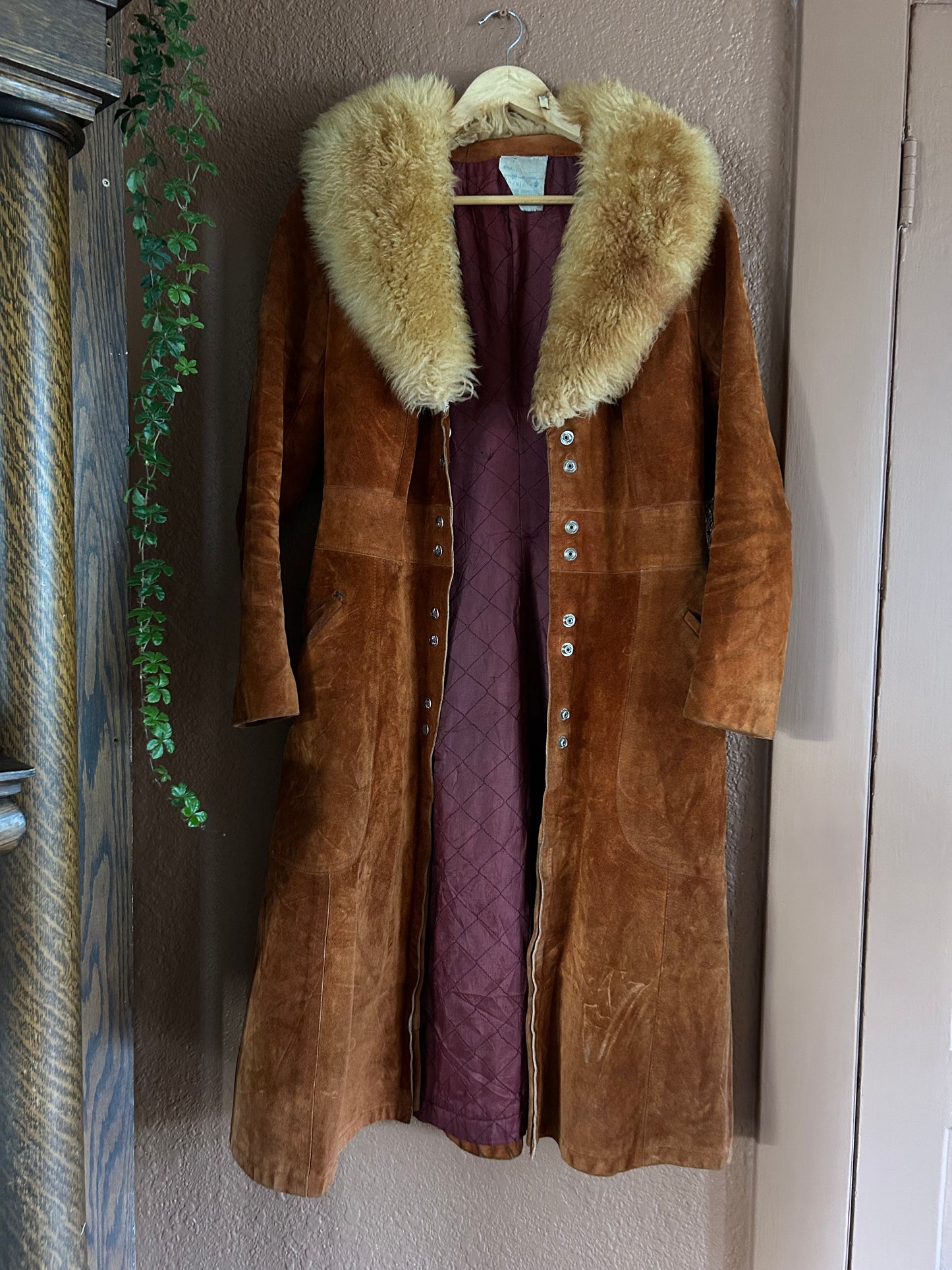 Vintage |  1970's Coat Burnt Orange