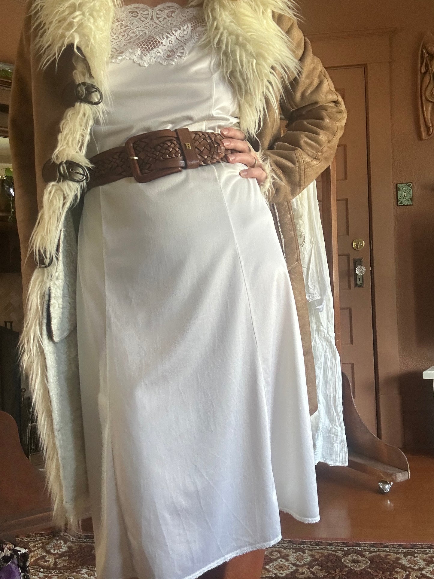 Vintage | White Slip Dress