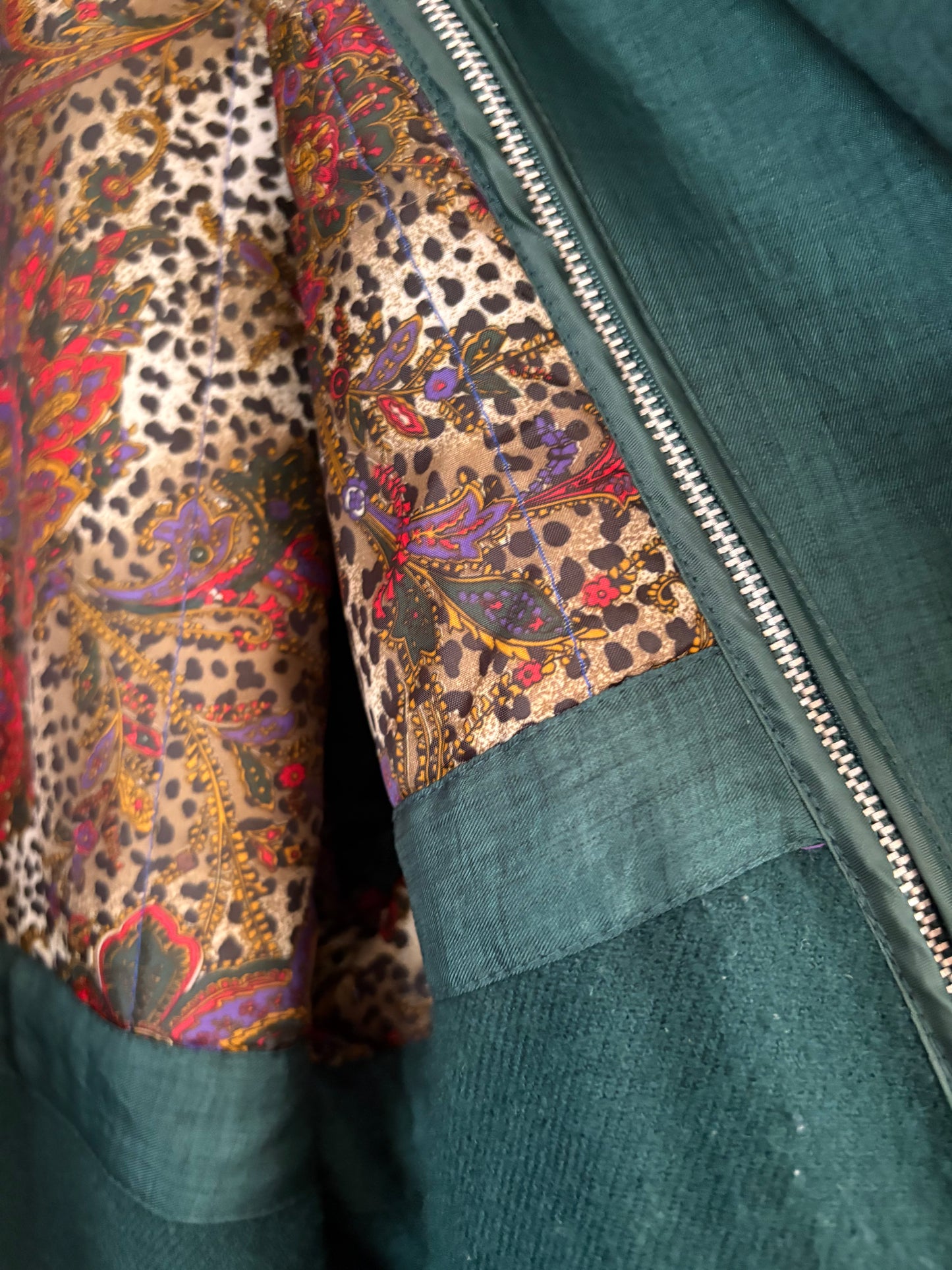 Vintage | Trench Emerald Green