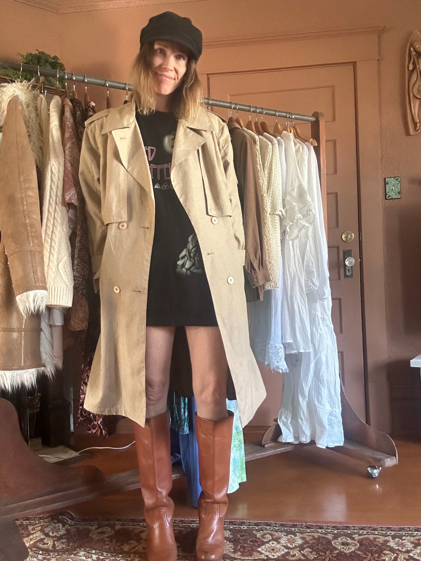 Vintage | Taupe Trench
