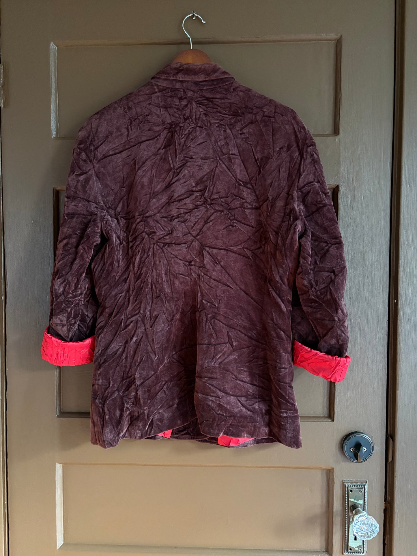 Preloved |  Burgundy Blazer