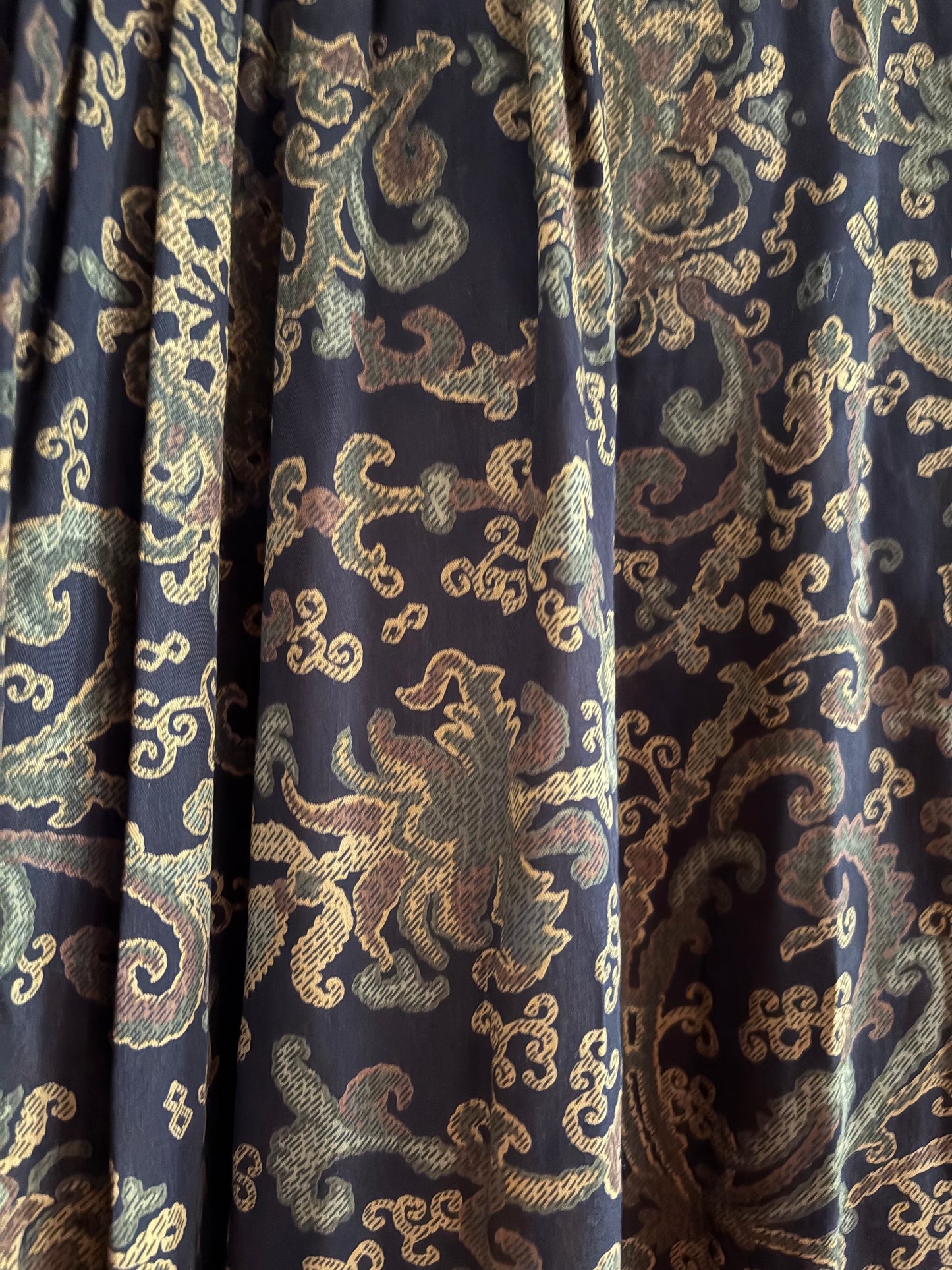 Vintage |  Patterned Skirt