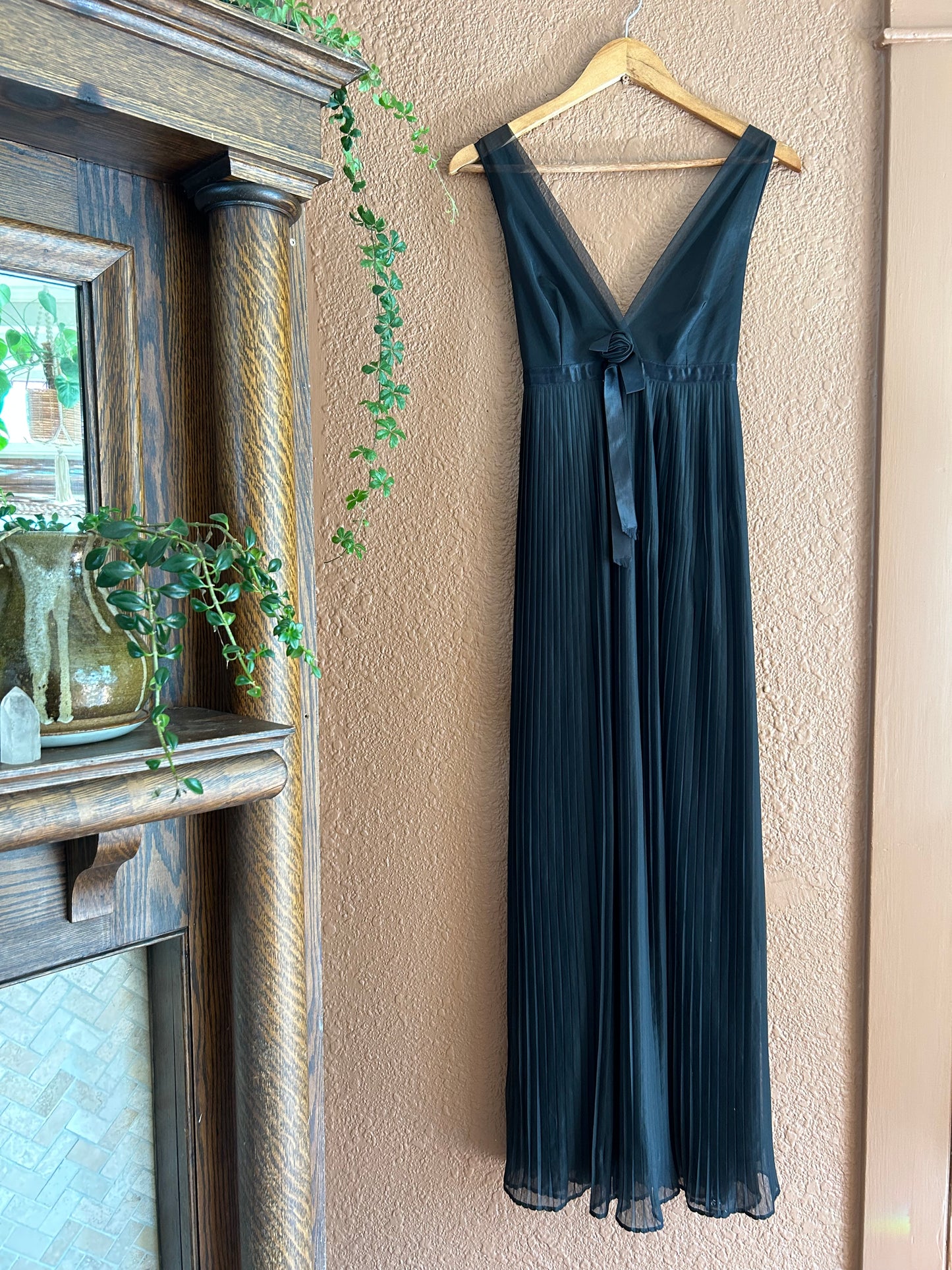 Vintage |  1970’s Black Nightgown