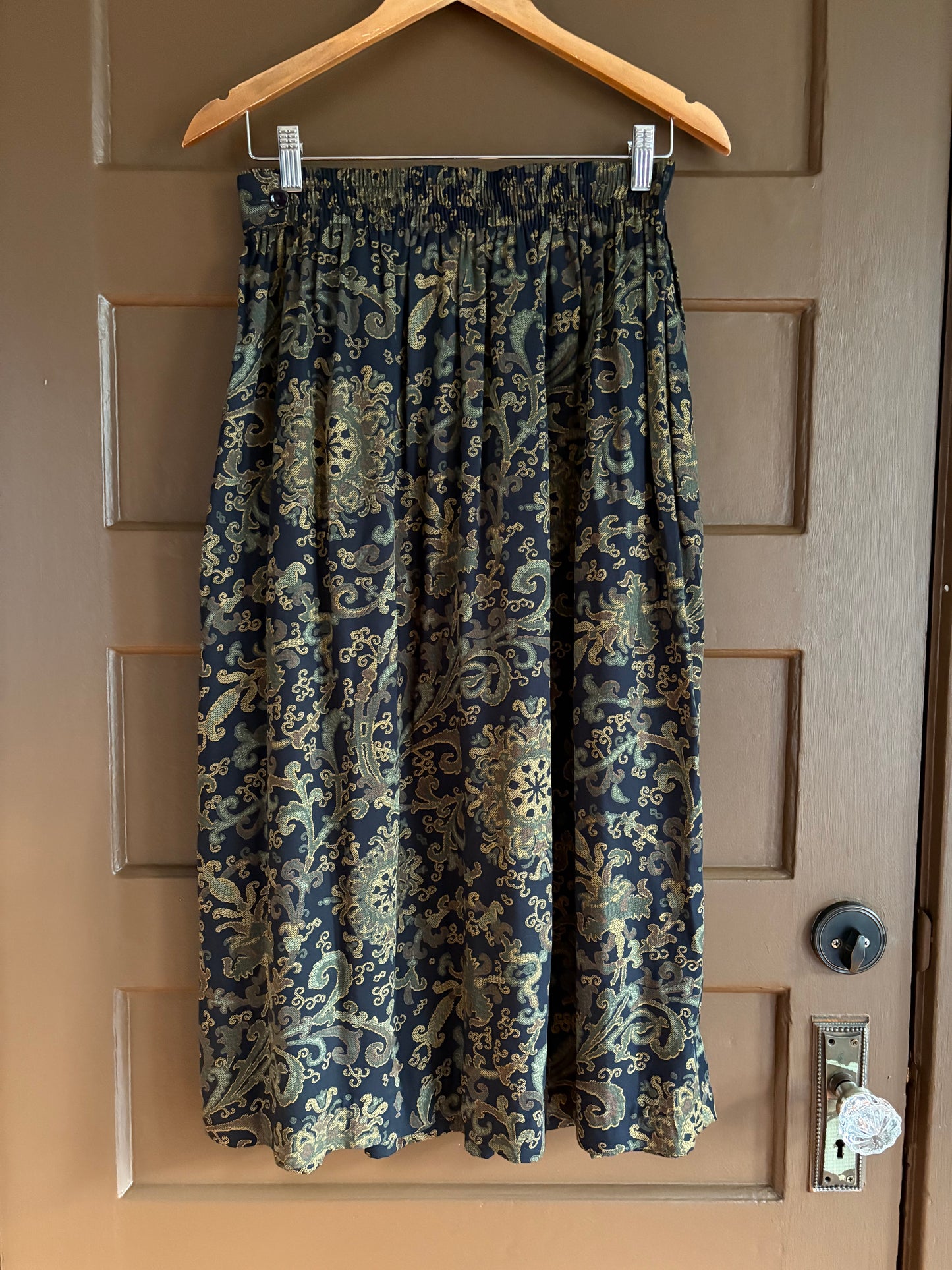 Vintage |  Patterned Skirt