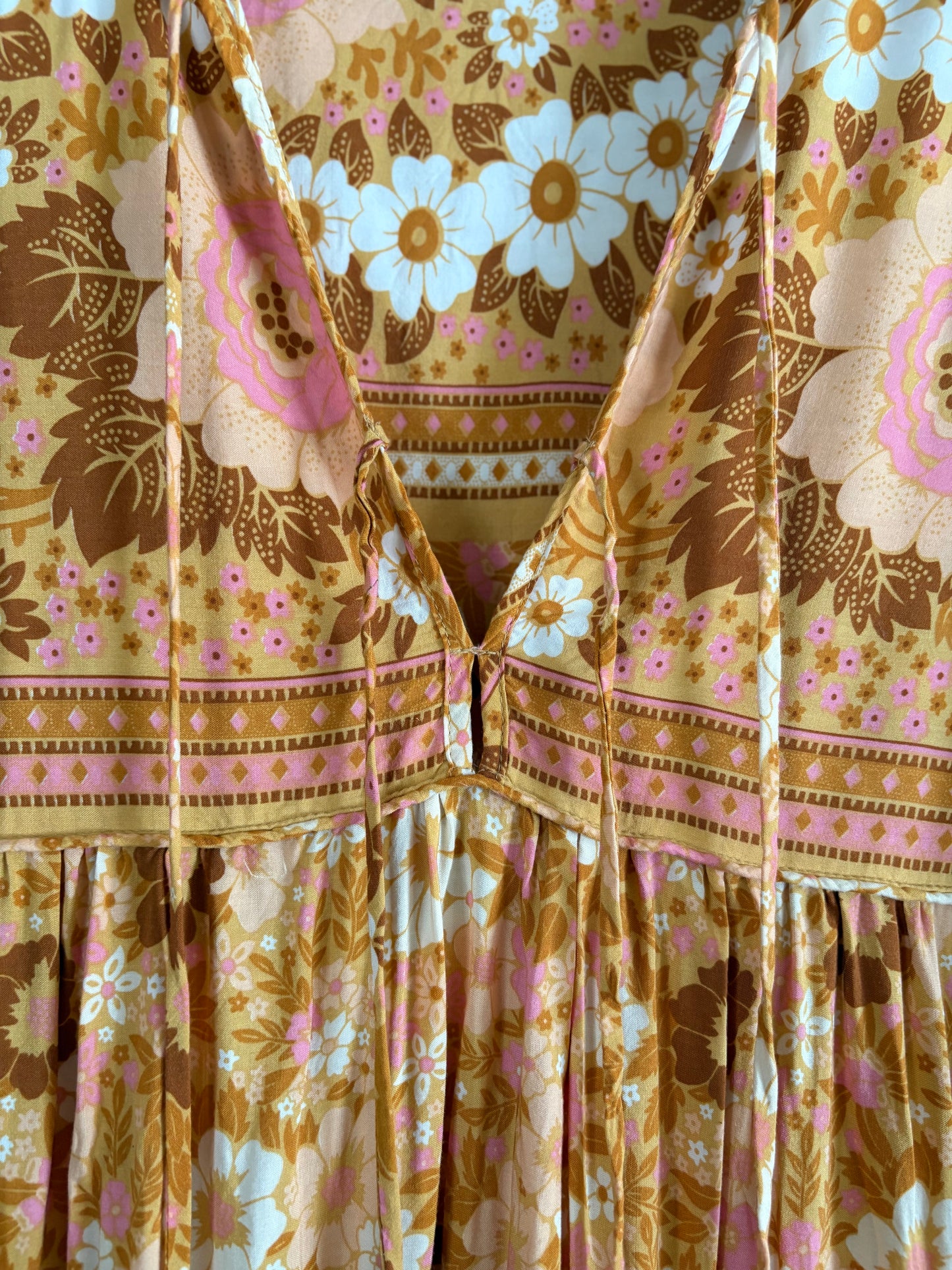 Preloved | Boho Flower Dress
