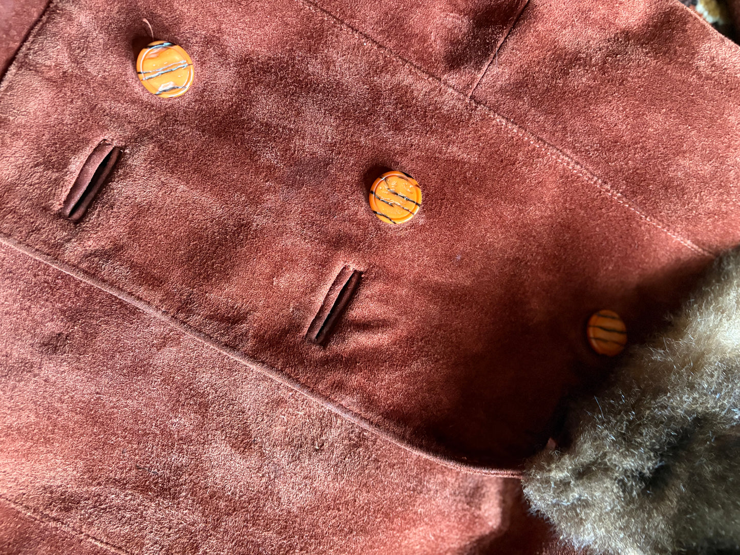 Vintage | 1970's Coat Rust