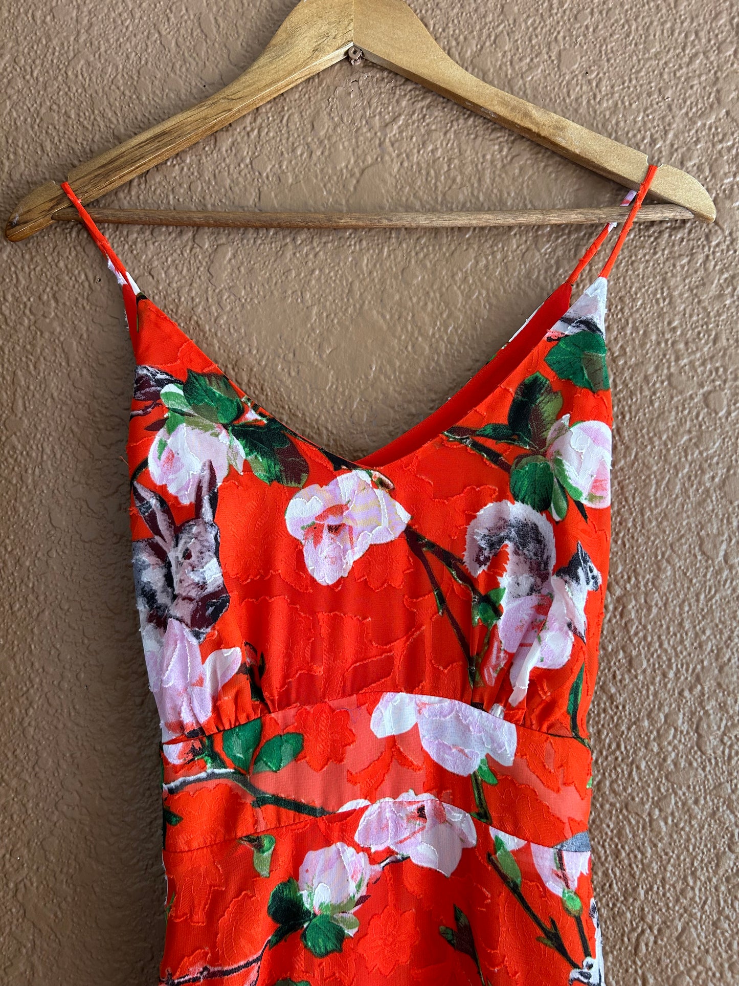 Preloved | Red Swan Dress