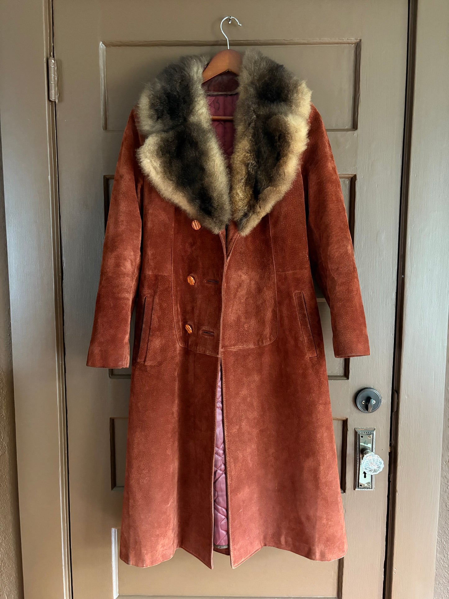 Vintage | 1970's Coat Rust