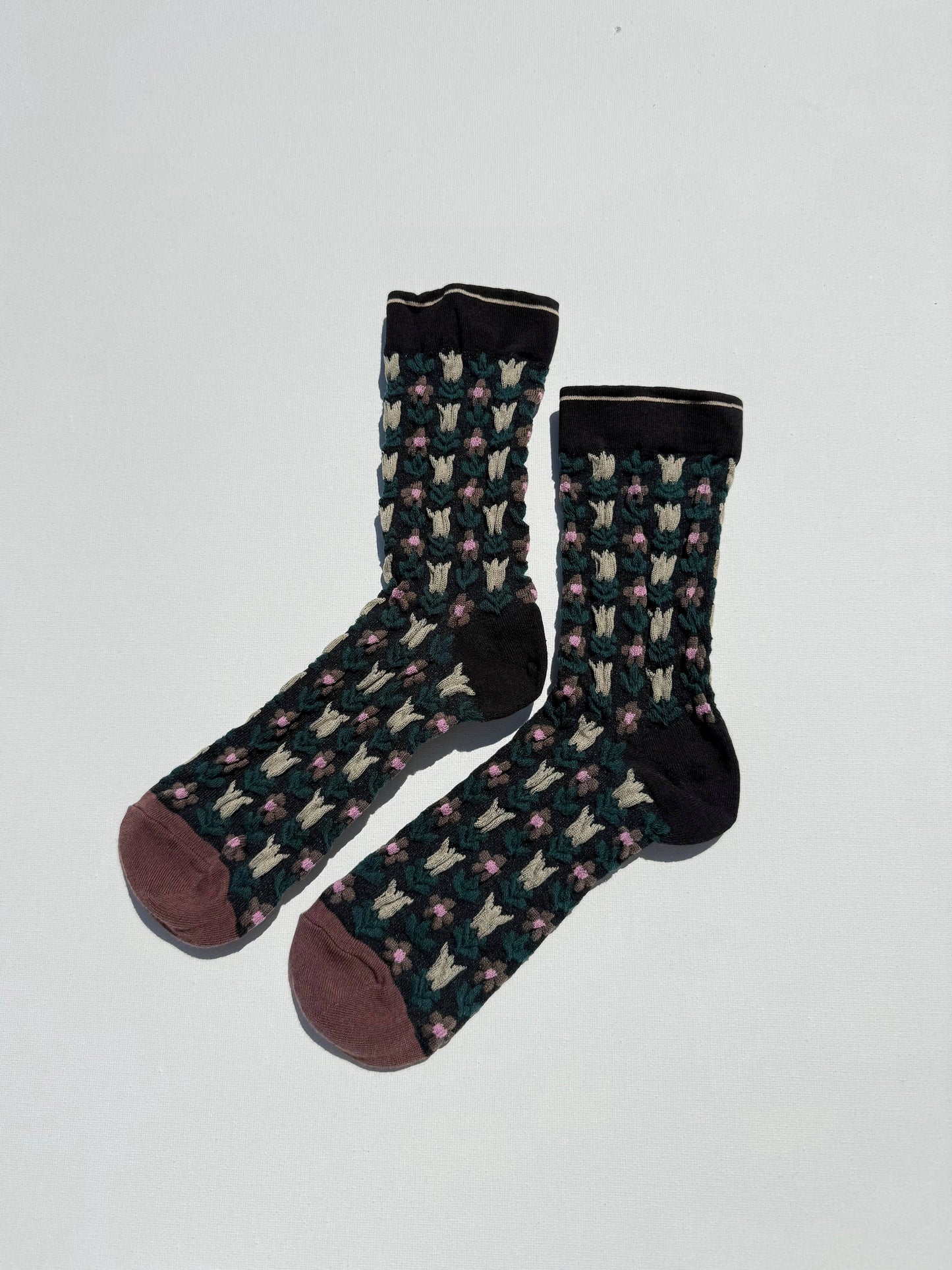 Socks | Tulips Violet