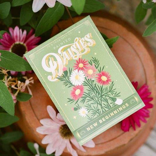 Seed Packet | New Beginnings (Painted Daisies)