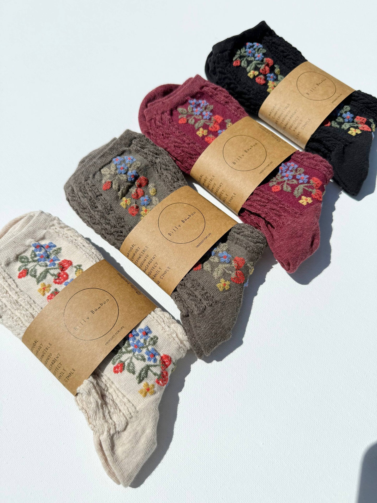 Socks | Wild Strawberry Dark Chocolate