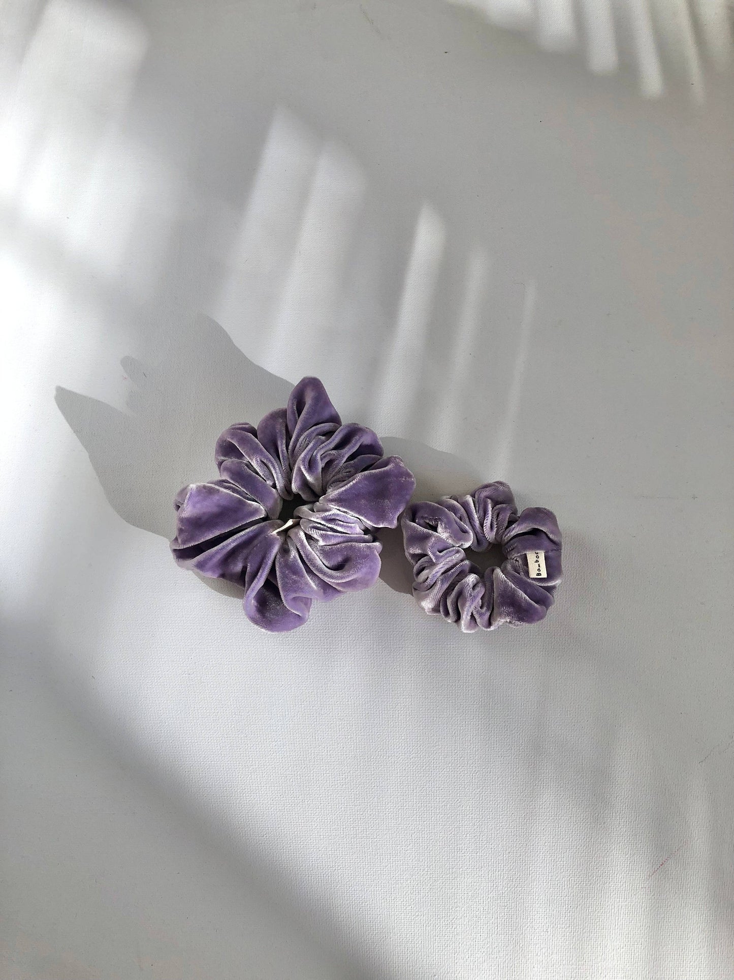 Silk Velvet Scrunchie | Lavender