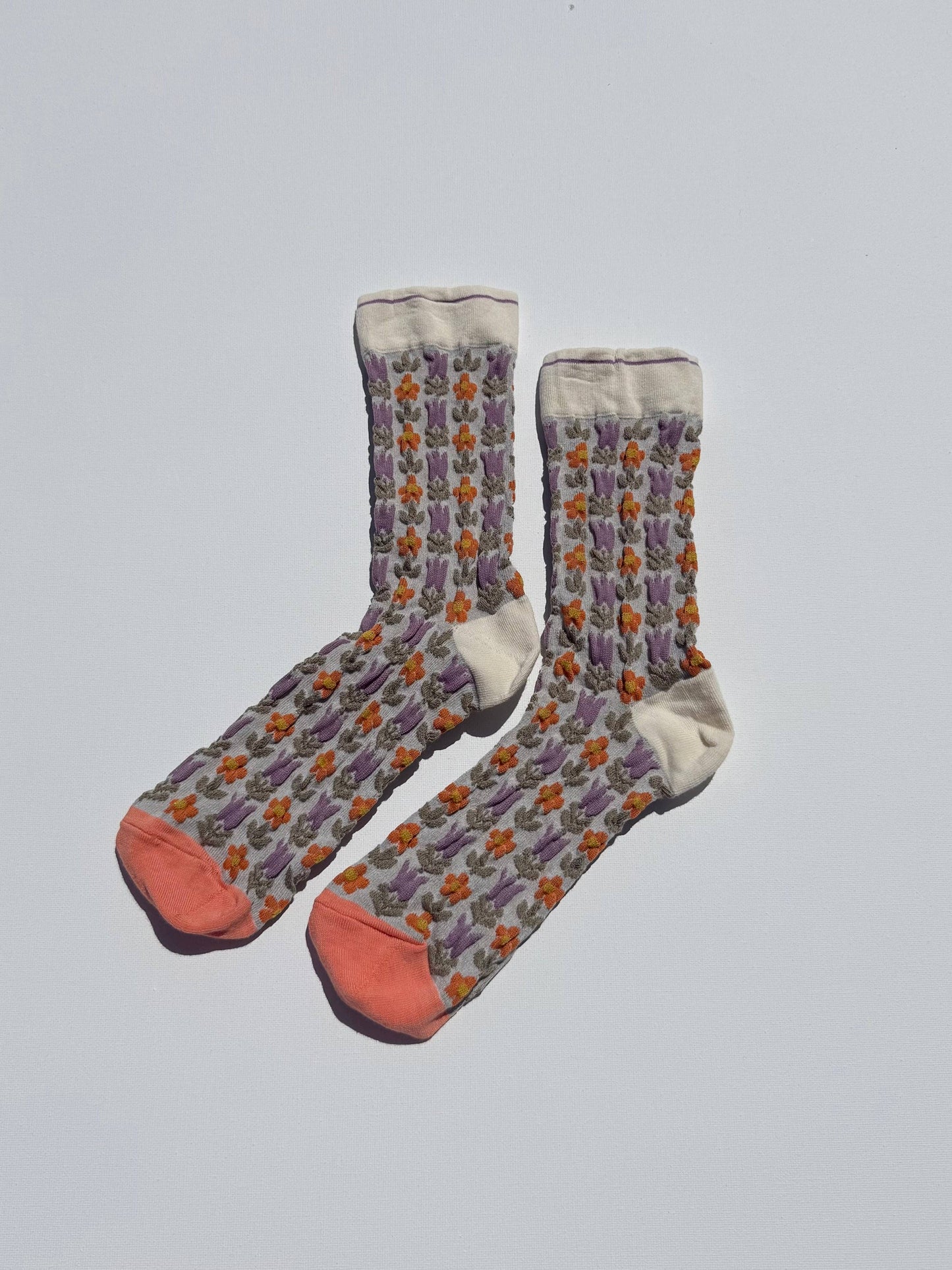 Socks | Tulips Navy